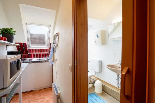 Küche / Küchenzeile  (HER14b) Ferienwohnung "Hartig 2"