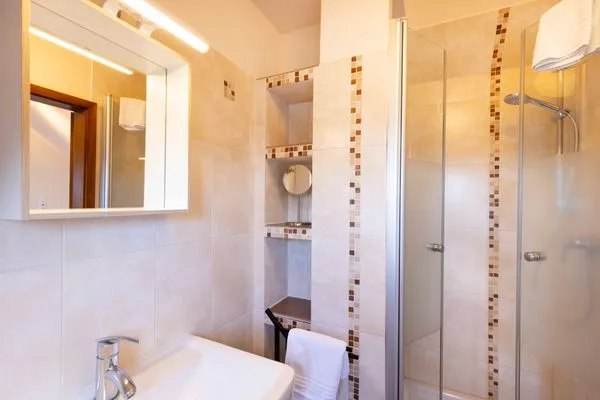 Badezimmer  (MEI27a) Ferienwohnung "Ostseetraum"