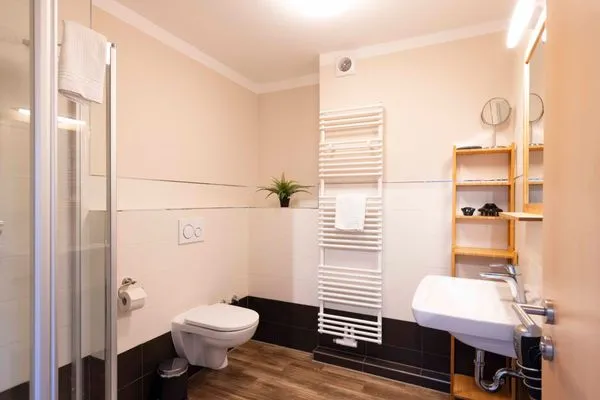 Badezimmer  (MEI27a) Ferienwohnung "Ostseetraum"