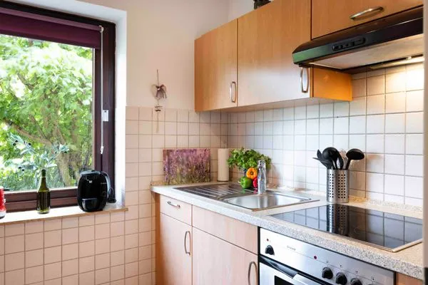 Küche / Küchenzeile  (MEI37) Ferienwohnung "Krüger"