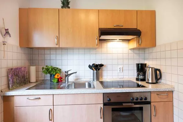 Küche / Küchenzeile  (MEI37) Ferienwohnung "Krüger"