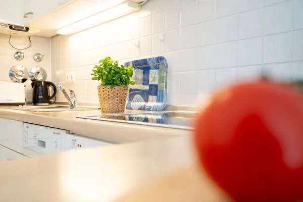 Küche / Küchenzeile  (OST1) Ferienwohnung "Lörper 1"