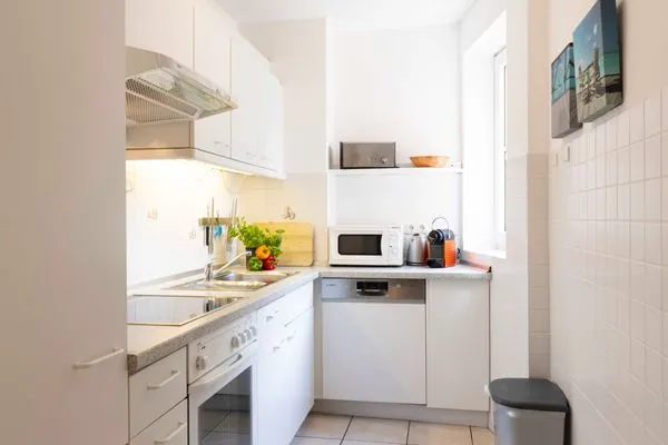 Küche / Küchenzeile  (OST9) Ferienwohnung "Kruse"