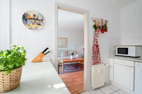 Küche / Küchenzeile  (OST33b) Ferienwohnung "Nowack"