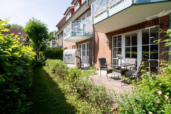 Terrasse  (OST33b) Ferienwohnung "Nowack"