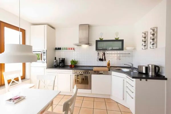 Küche / Küchenzeile  (PAM4) Ferienwohnung "Leffler"