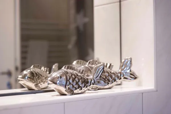 Badezimmer  (PAM4) Ferienwohnung "Leffler"