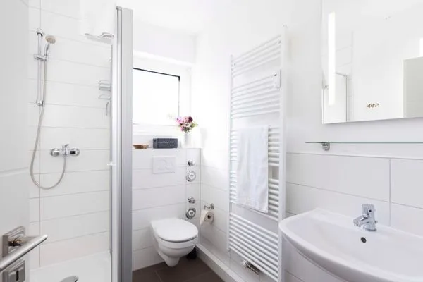 Badezimmer  (STR73) Ferienhaus "Meeresblick"