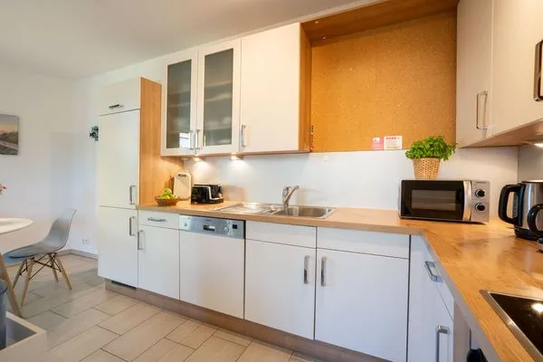 Küche / Küchenzeile  (STR80a) Ferienwohnung "Haus Atlanta"