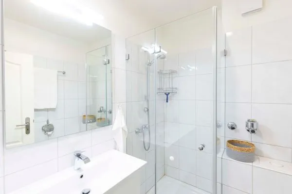 Badezimmer  (TRA4) Ferienwohnung "Hubertus"F***