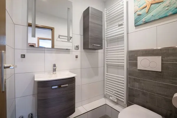 Badezimmer  (TRA7) Ferienwohnung "Reichelt"