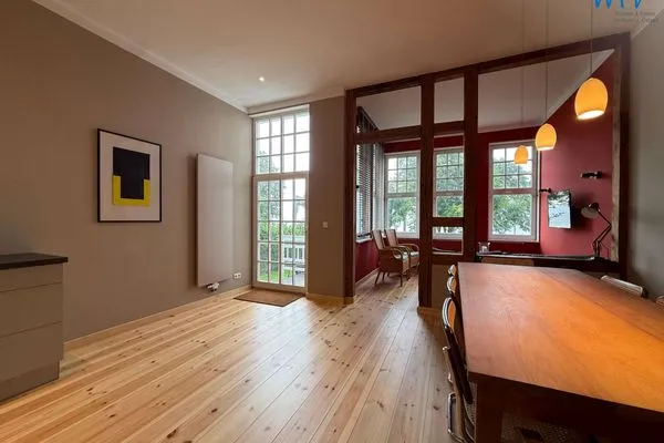 Wohnzimmer Strandvilla Silberner Fisch Ferienwohnung № 32