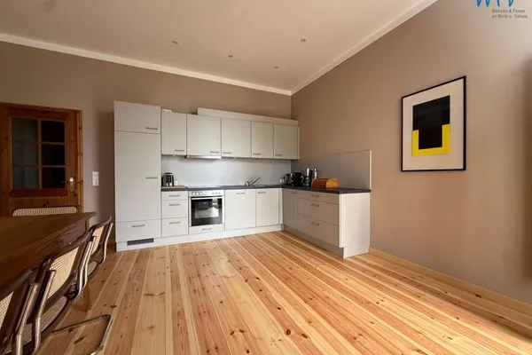 Küche / Küchenzeile Strandvilla Silberner Fisch Ferienwohnung № 32