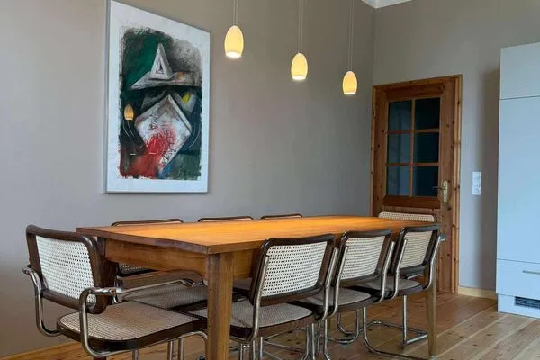 Wohnzimmer Strandvilla Silberner Fisch Ferienwohnung № 32