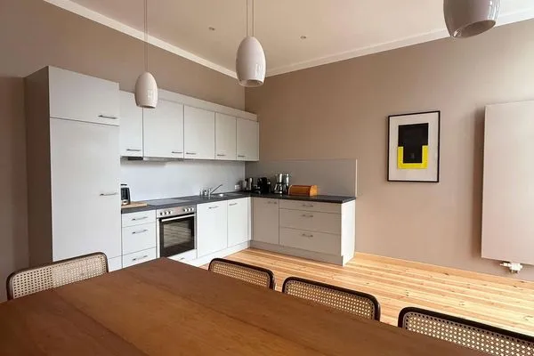 Küche / Küchenzeile Strandvilla Silberner Fisch Ferienwohnung № 32