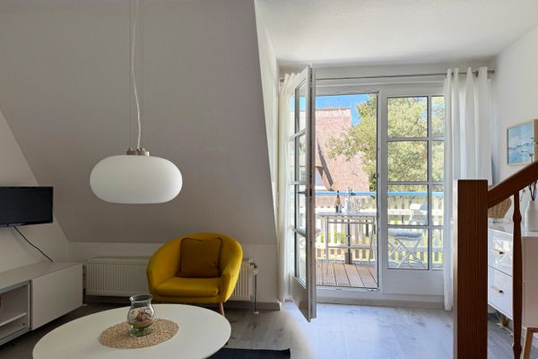 Achtern Diek Haus 11 Wohnung 7 "Am Meer"  - Wohnzimmer
