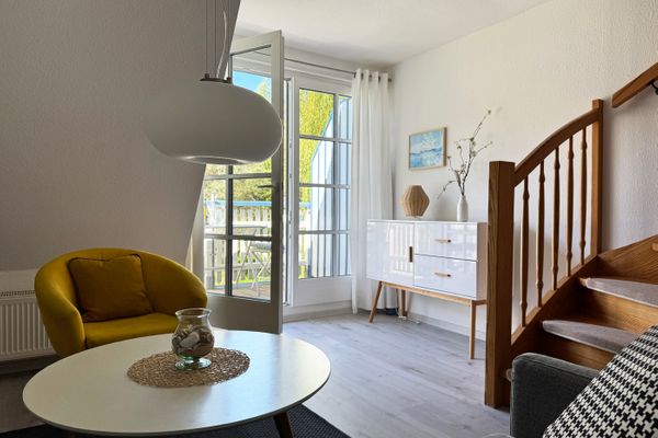 Achtern Diek Haus 11 Wohnung 7 "Am Meer"  - Wohnzimmer