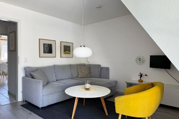 Achtern Diek Haus 11 Wohnung 7 "Am Meer"  - Wohnzimmer