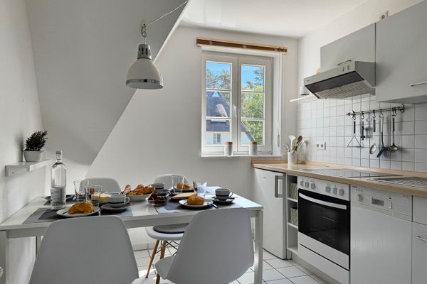 Achtern Diek Haus 11 Wohnung 7 "Am Meer"  - Küche / Küchenzeile