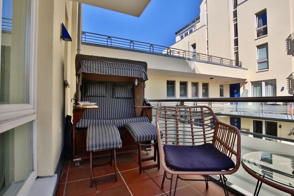  Kaiserhof 14 Wangerooge - Balkon