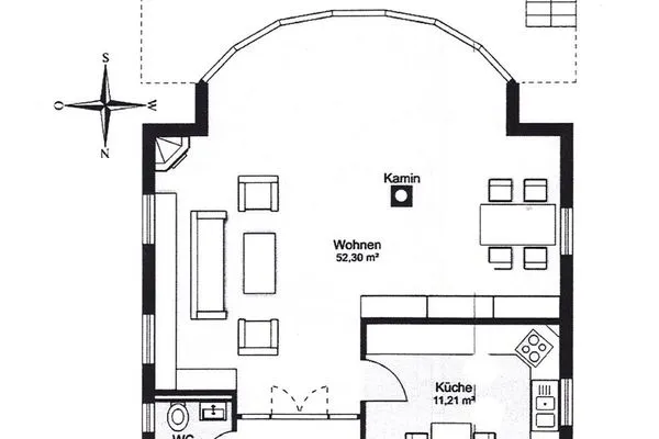 Grundriss  Ferienhaus *Traumblick*