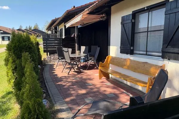 Terrasse Feriendorf Hochbergle Haus 34