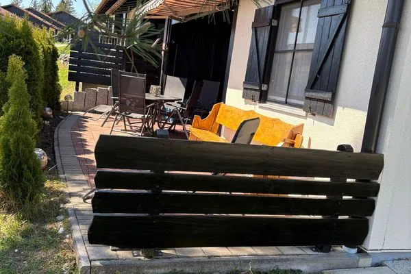 Terrasse Feriendorf Hochbergle Haus 34