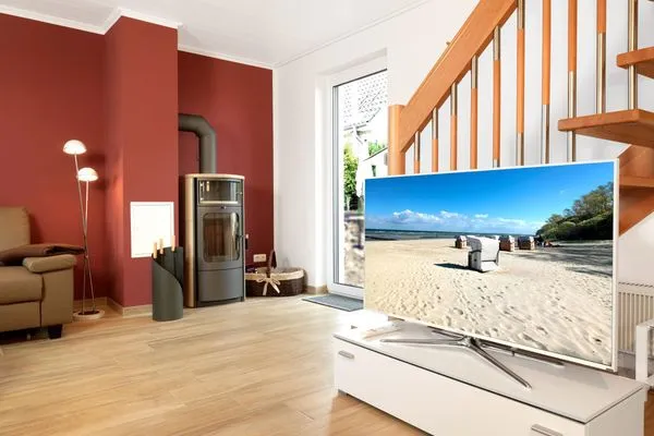 Wohnzimmer  Haus hinter den Dünen