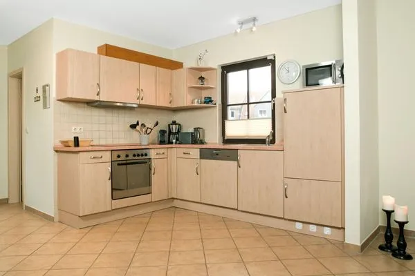 Küche / Küchenzeile  Reetdachhaus Hus Kieker