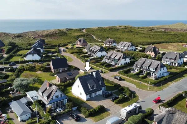 Vogelperspektive  Dünenrand