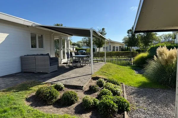  Breskens Chalet Huis Joschi mit Zaun Haus Nr. G139