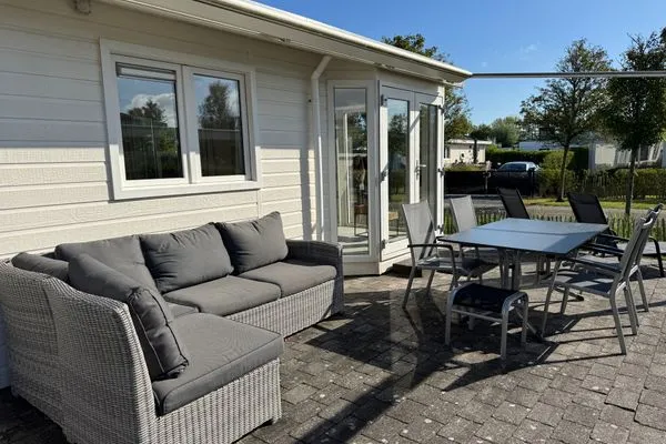  Breskens Chalet Huis Joschi mit Zaun Haus Nr. G139