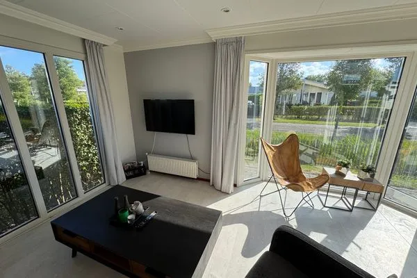  Breskens Chalet Huis Joschi mit Zaun Haus Nr. G139