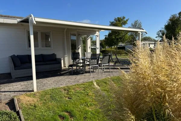  Breskens Chalet Huis Joschi mit Zaun Haus Nr. G139