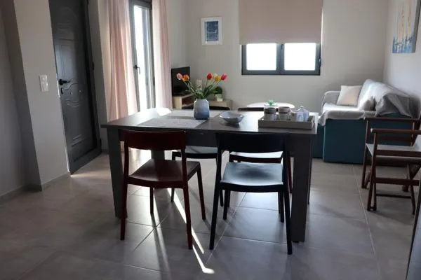 Living room  Triopetra View 4