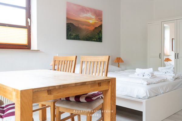  FeWo Sandkorn Laboe - Schlafzimmer