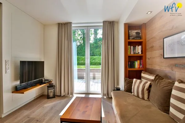 Wohnzimmer Haus Oldenburg Ferienwohnung 2