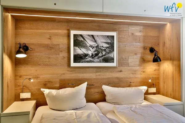 Schlafzimmer Haus Oldenburg Ferienwohnung 2