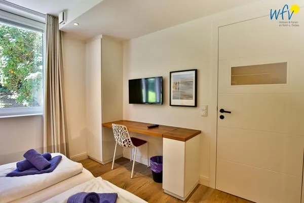 Schlafzimmer Haus Oldenburg Ferienwohnung 2