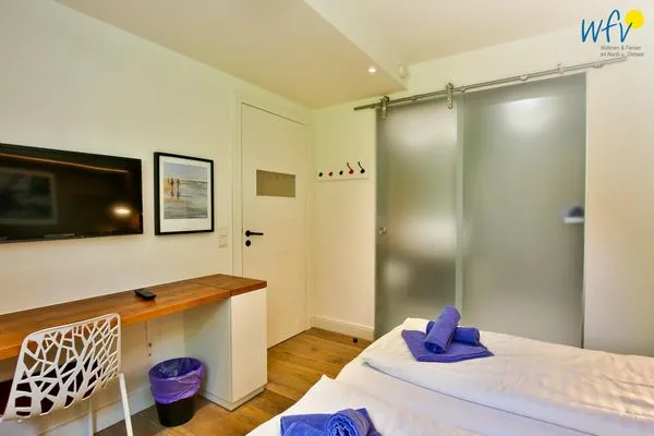 Schlafzimmer Haus Oldenburg Ferienwohnung 2