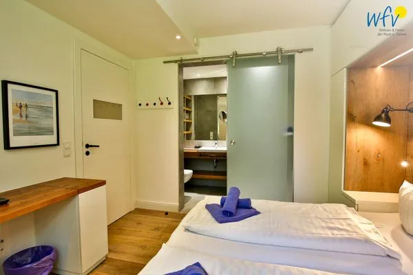 Schlafzimmer Haus Oldenburg Ferienwohnung 2