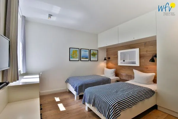 Schlafzimmer Haus Oldenburg Ferienwohnung 2