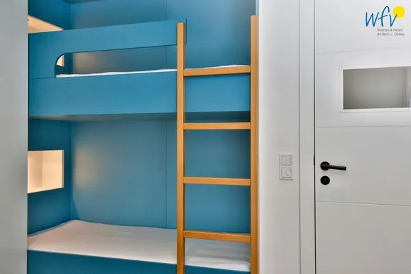 Schlafzimmer Haus Oldenburg Ferienwohnung 2