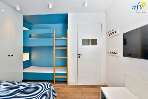 Schlafzimmer Haus Oldenburg Ferienwohnung 2
