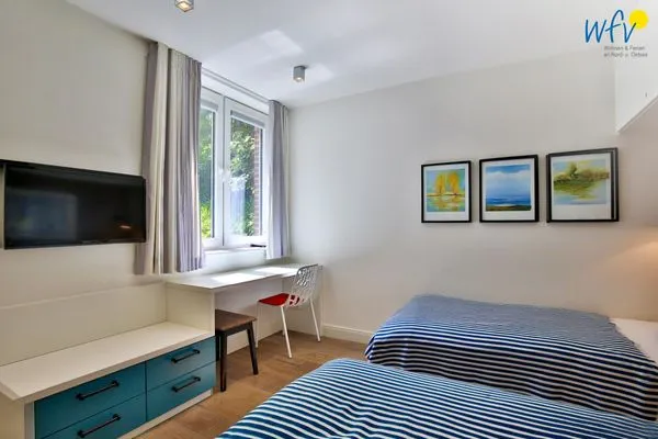 Schlafzimmer Haus Oldenburg Ferienwohnung 2