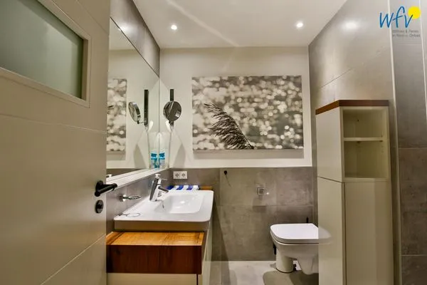 Badezimmer Haus Oldenburg Ferienwohnung 2