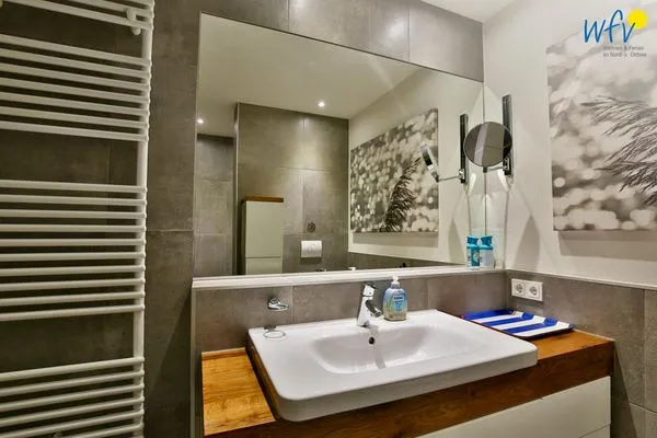 Badezimmer Haus Oldenburg Ferienwohnung 2