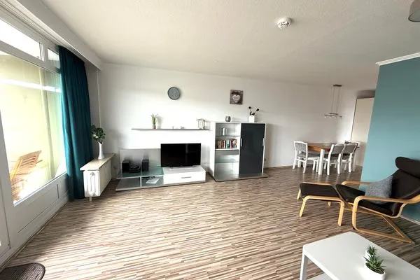 Wohnzimmer Panorama Whg 57, 4. OG