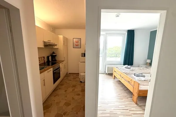 Küche / Küchenzeile Panorama Whg 57, 4. OG