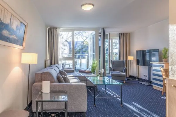 Ferienwohnung Krosse Krabbe Zingst - Wohnzimmer  Krosse Krabbe